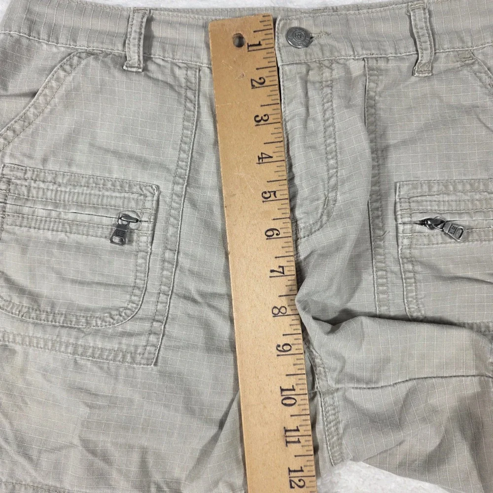 Polo Jeans‎ Co Ralph Lauren Cargo Shorts Womens 8 Tan Ripstop Utility